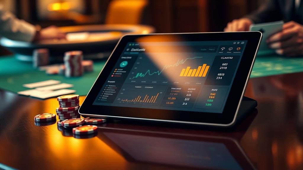 การคำนวณกลยุทธ์บาคาร่าบน iPad