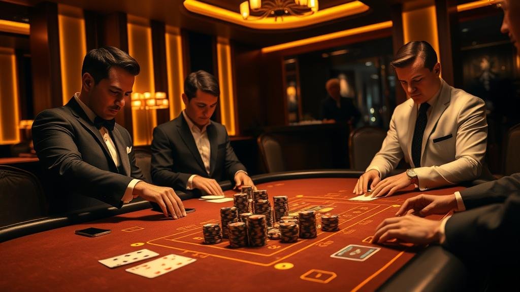 การวางเดิมพันในเกมบาคาร่า