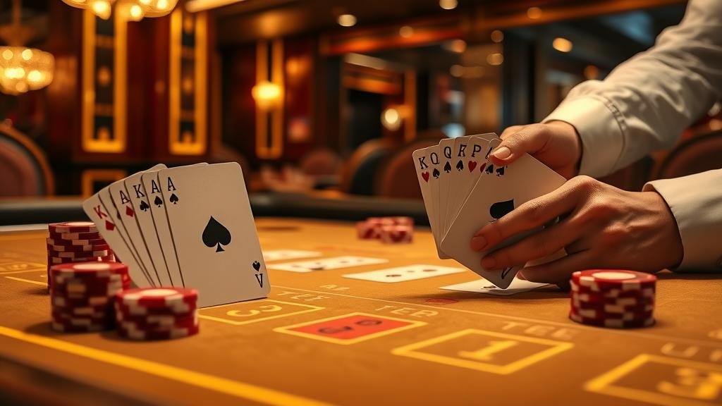 หน้าจอไลฟ์สดบาคาร่า สไตล์ยุโรป