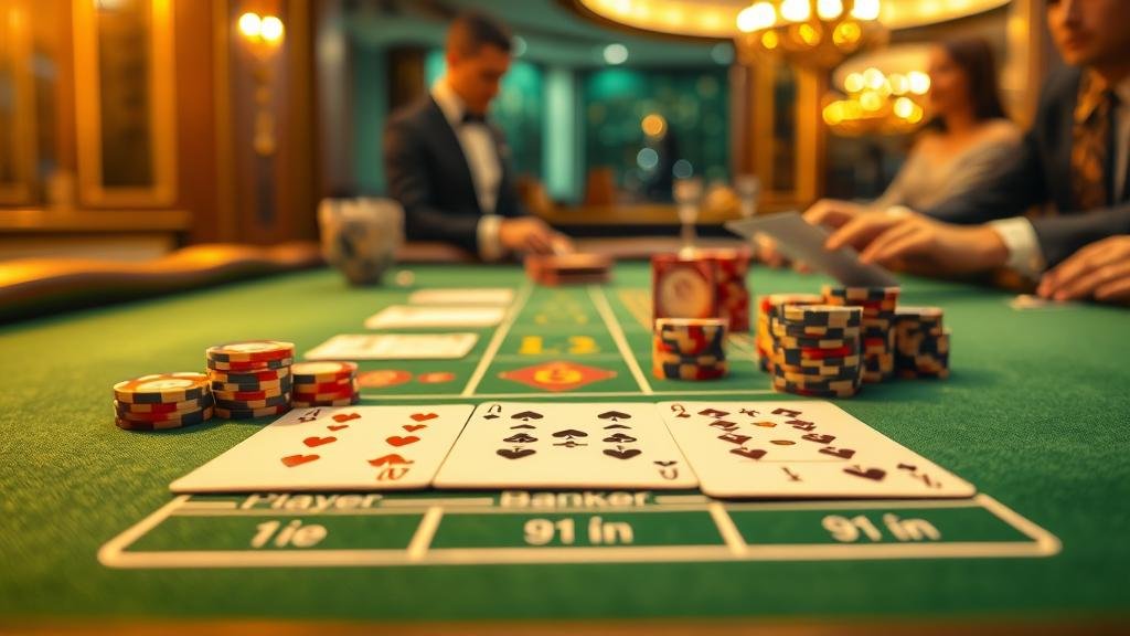 การเล่นบาคาร่า XPG บนแท็บเล็ตพร้อมสถิติ