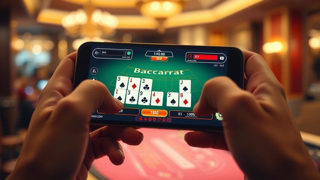 การวิเคราะห์สถิติบาคาร่าบนแท็บเล็ต