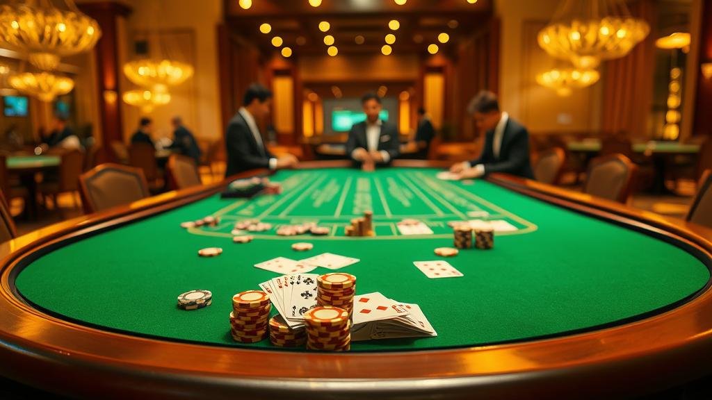 การวางเดิมพันบาคาร่าในคาสิโนออนไลน์สด