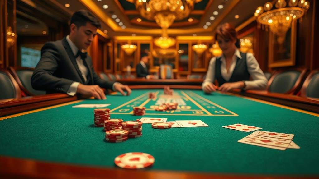 ตัวอย่างรูปแบบการออกไพ่บาคาร่า: มังกร, สามติด, สองติด