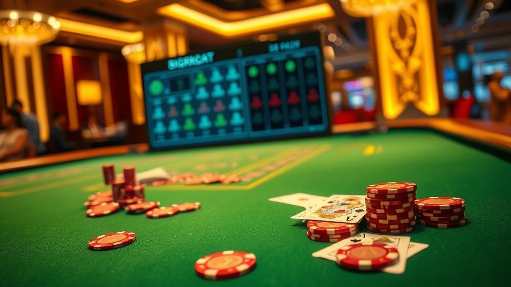 เปรียบเทียบเค้าไพ่บาคาร่า ถนนไม้ขีด และ ถนนลูกปัด