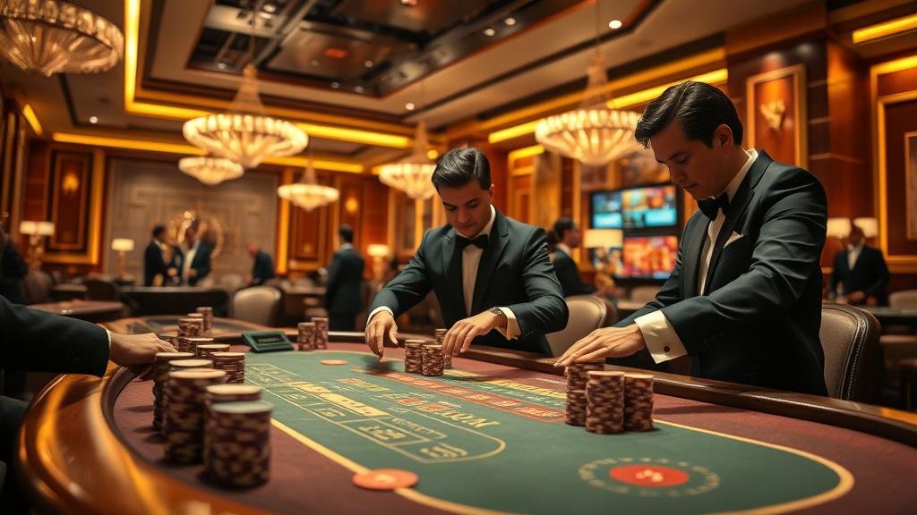 การอ่านเค้าไพ่บาคาร่า: รูปแบบปิงปองและสามตัด