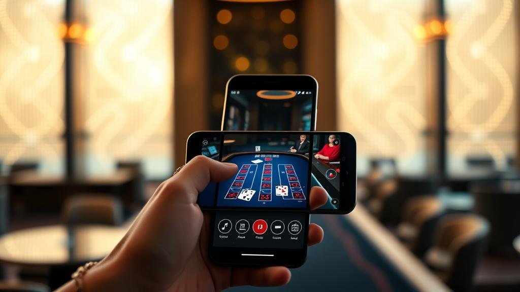 การจัดการเงินทุนและตั้งเป้าหมายกำไรบาคาร่าบนแท็บเล็ต