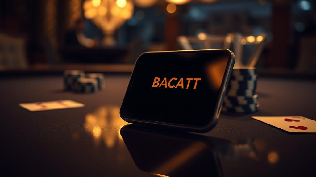 บรรยากาศการเล่นบาคาร่าในโหมดกลางคืน