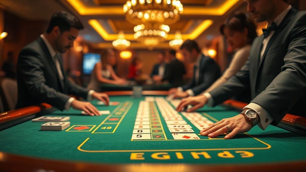 ตารางแสดงเค้าไพ่บาคาร่าต่างๆ