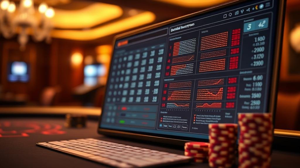 ตัวอย่างเค้าไพ่บาคาร่า ถนนไม้ขีด และลูกปัด