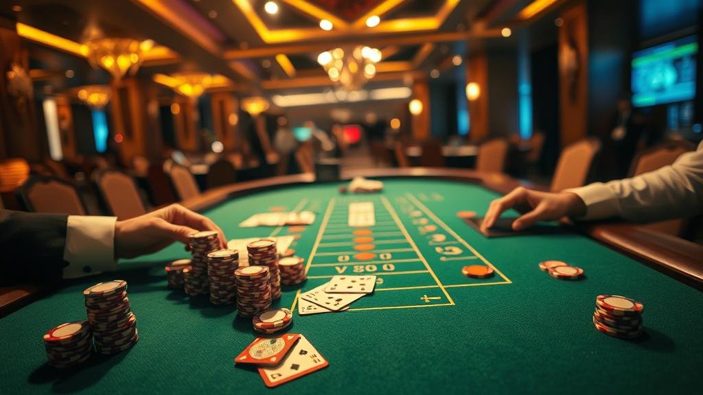 แผนภาพแสดงเค้าไพ่บาคาร่าแบบต่างๆ