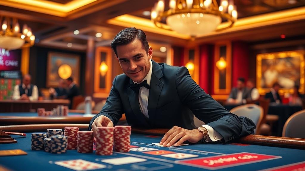 การสควีซไพ่บาคาร่าในห้อง VIP