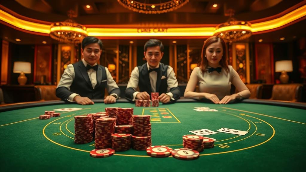 นักเดิมพันกำลังวางแผนการเล่นบาคาร่าบนมือถือ