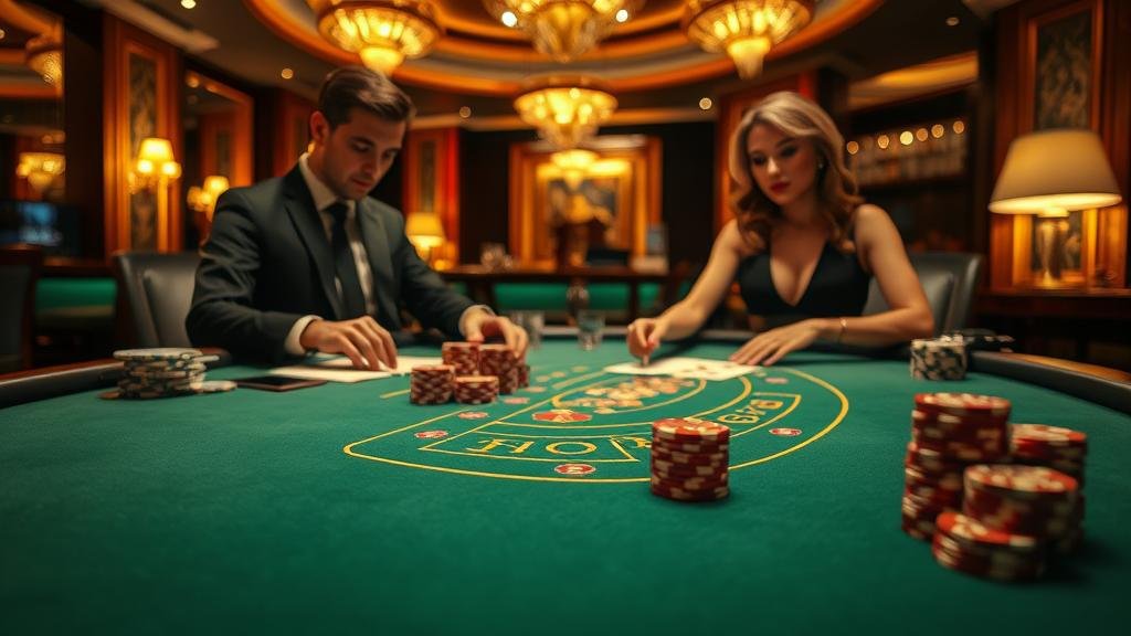 ตัวอย่างเค้าไพ่บาคาร่า สองตัด