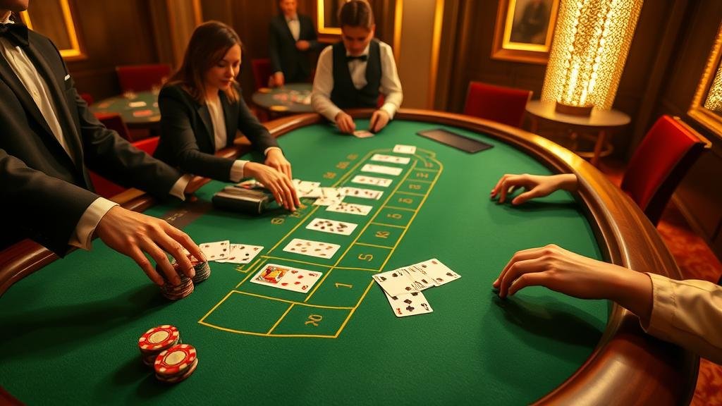 โต๊ะบาคาร่า Fazi Interactive แบบคลาสสิก