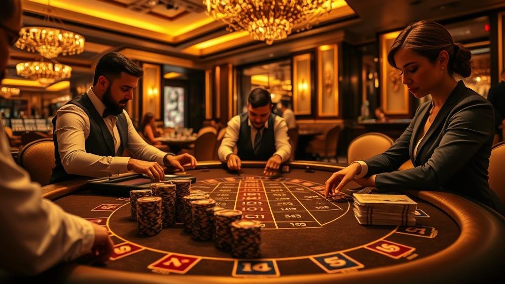 เค้าไพ่บาคาร่า: ลูกปัด, ถนนใหญ่, มังกร