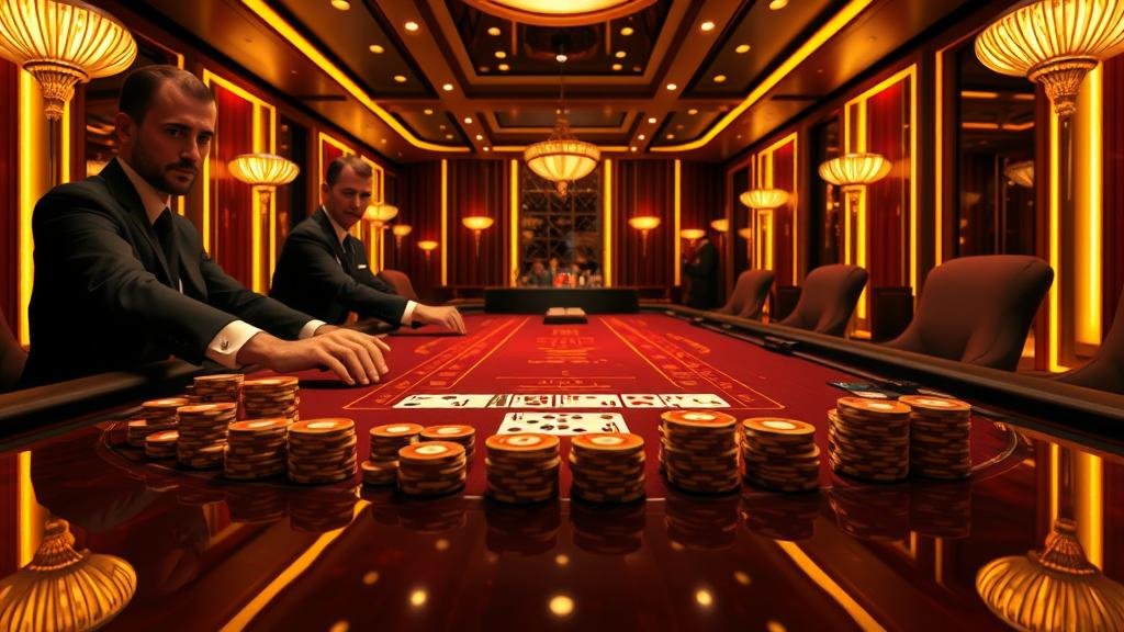 หน้าจอวางเดิมพันบาคาร่าออนไลน์