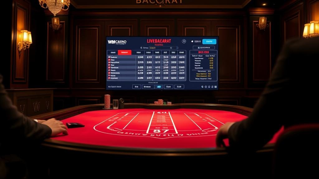 อินโฟกราฟิกแสดงเค้าไพ่บาคาร่า