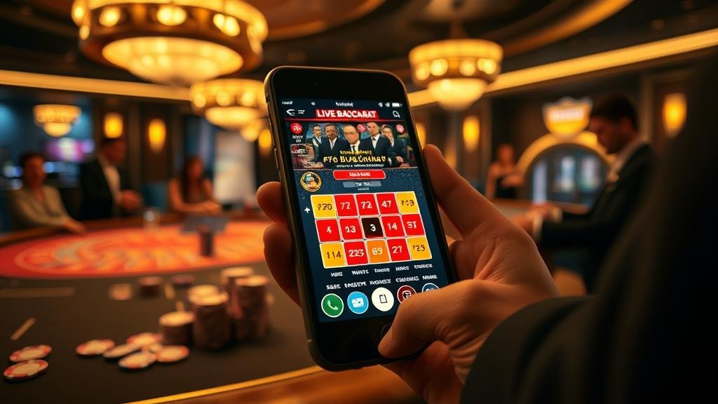 การทดสอบสูตรบาคาร่าบนแท็บเล็ตและมือถือ