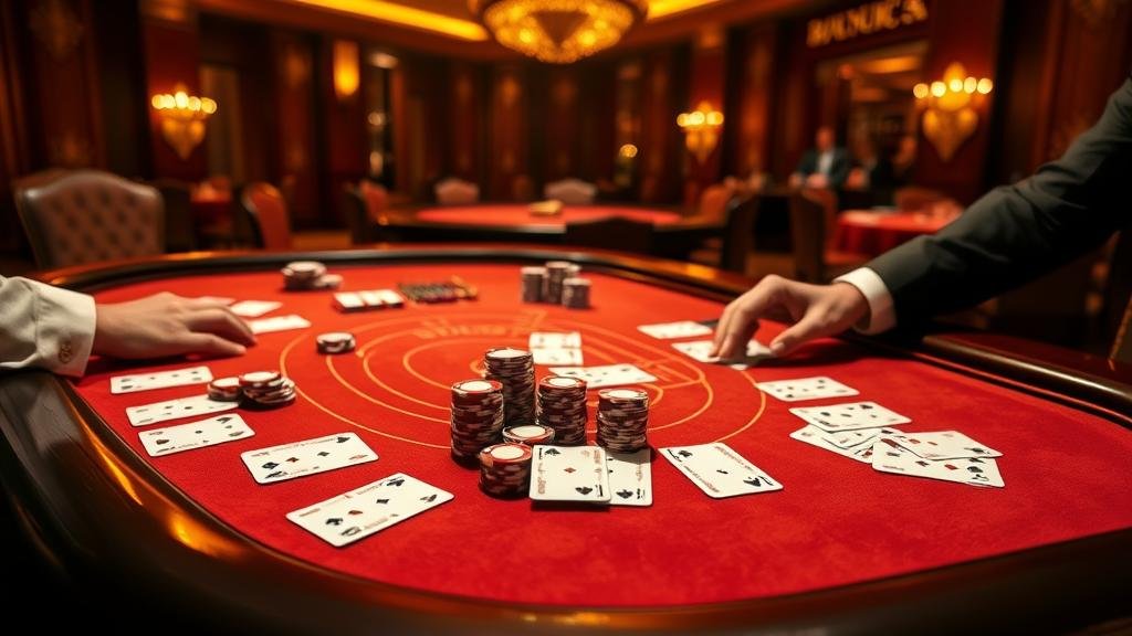 ตัวอย่างเค้าไพ่บาคาร่า: มังกรและปิงปอง