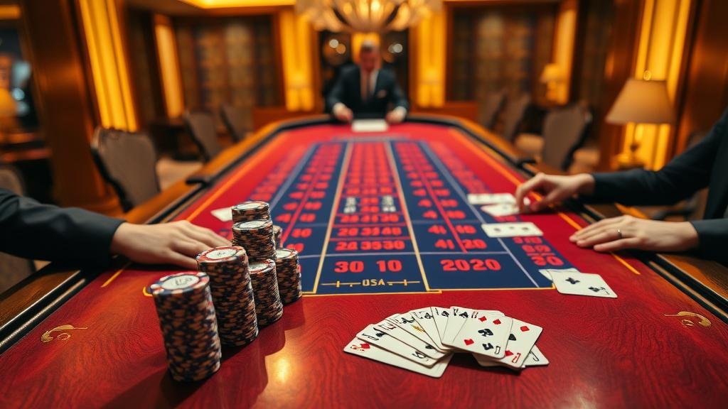 ตารางแสดงเค้าไพ่บาคาร่า