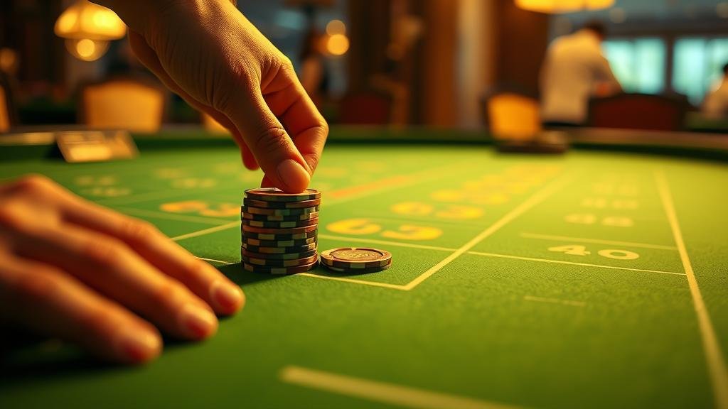 บรรยากาศการเล่นบาคาร่าสด