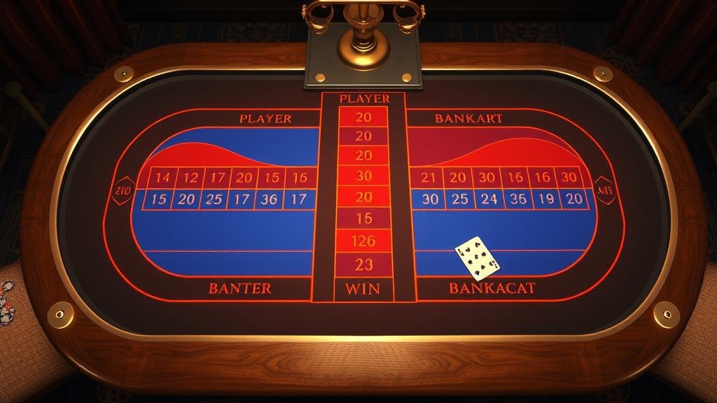 ภาพประกอบกลยุทธ์การเดิมพันบาคาร่า สายคงที่