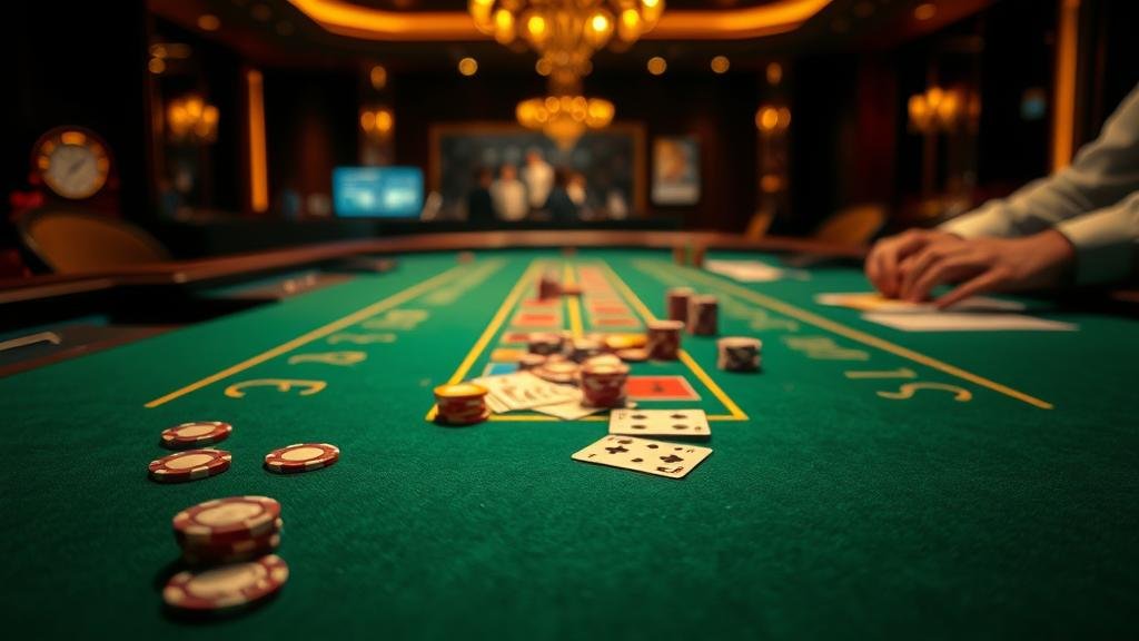 โต๊ะบาคาร่าสดแบบ Entwine