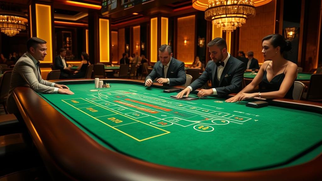 โต๊ะบาคาร่าสด Ezugi พร้อมตัวเลือกเดิมพันหลากหลาย