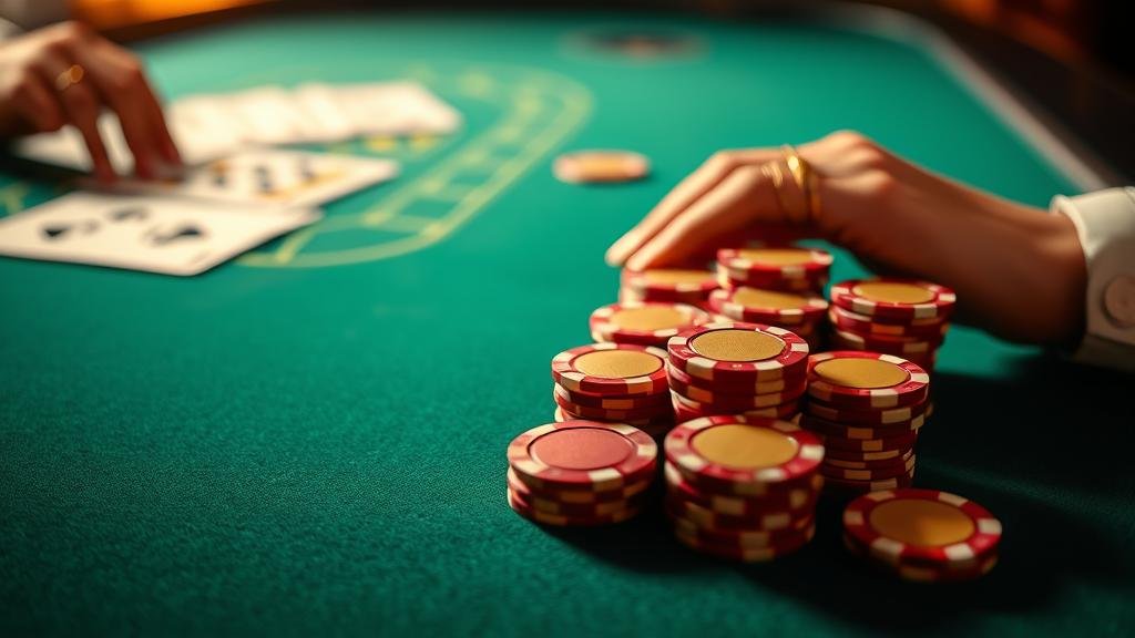 การเลือกโต๊ะและวางเดิมพันบาคาร่า