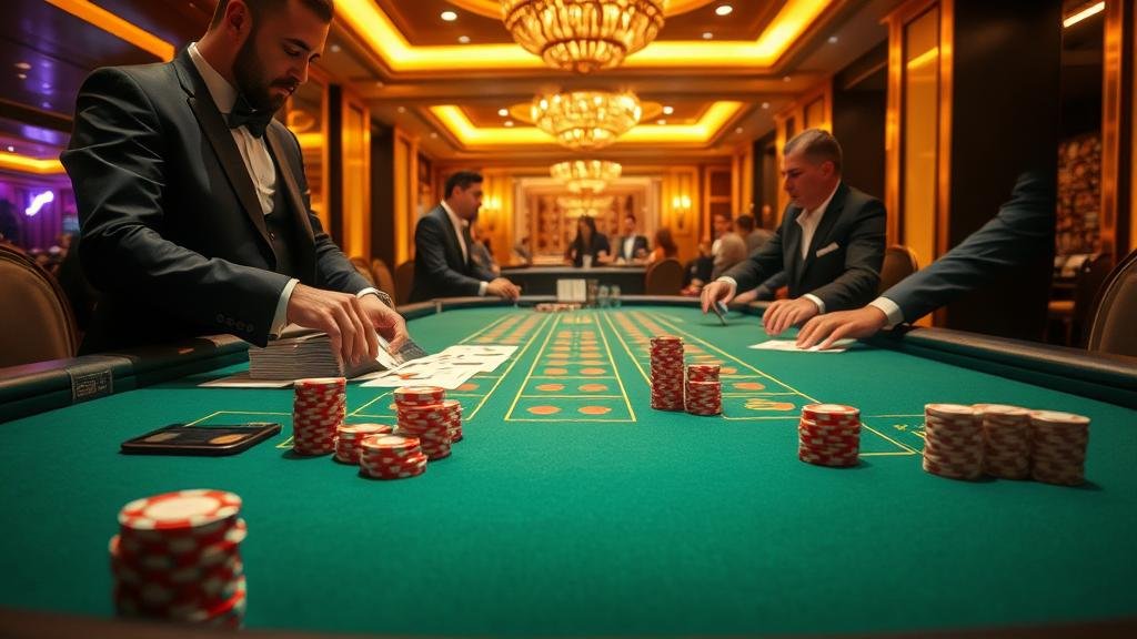 การอ่านเค้าไพ่บาคาร่าบนแท็บเล็ต