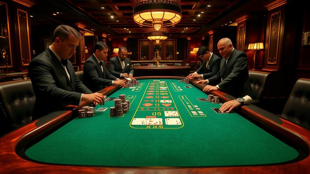 ตัวอย่างเค้าไพ่บาคาร่าที่นิยม