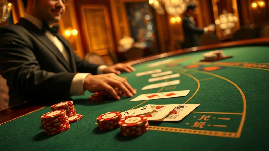 ภาพแสดงความสำเร็จในการเล่นบาคาร่า