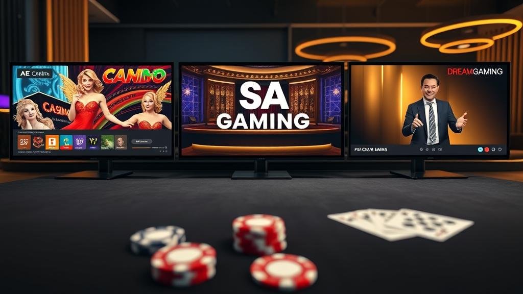 เปรียบเทียบค่ายบาคาร่า Sexy, Pragmatic, Evolution