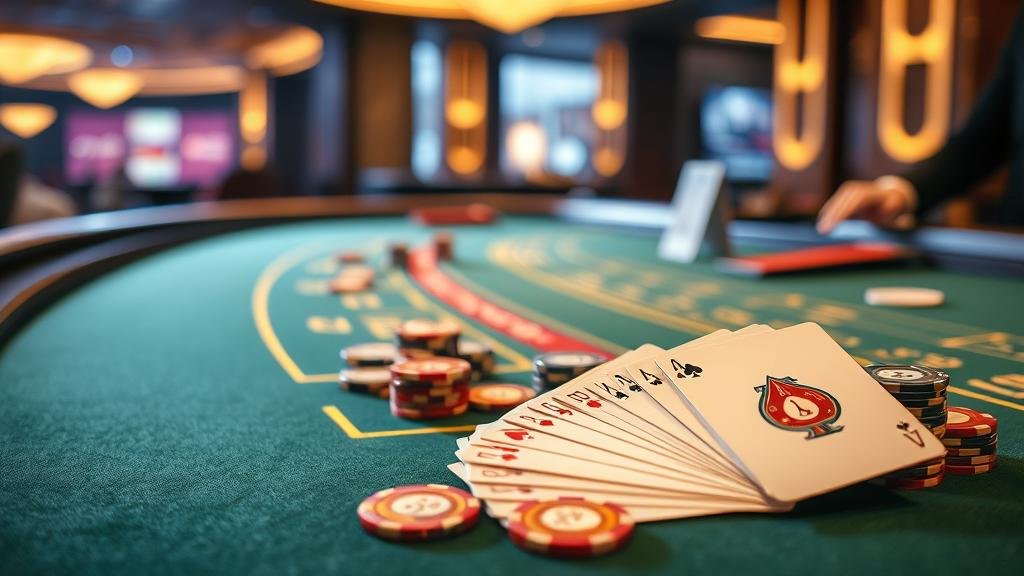 หน้าจอเกมบาคาร่าบนมือถือ