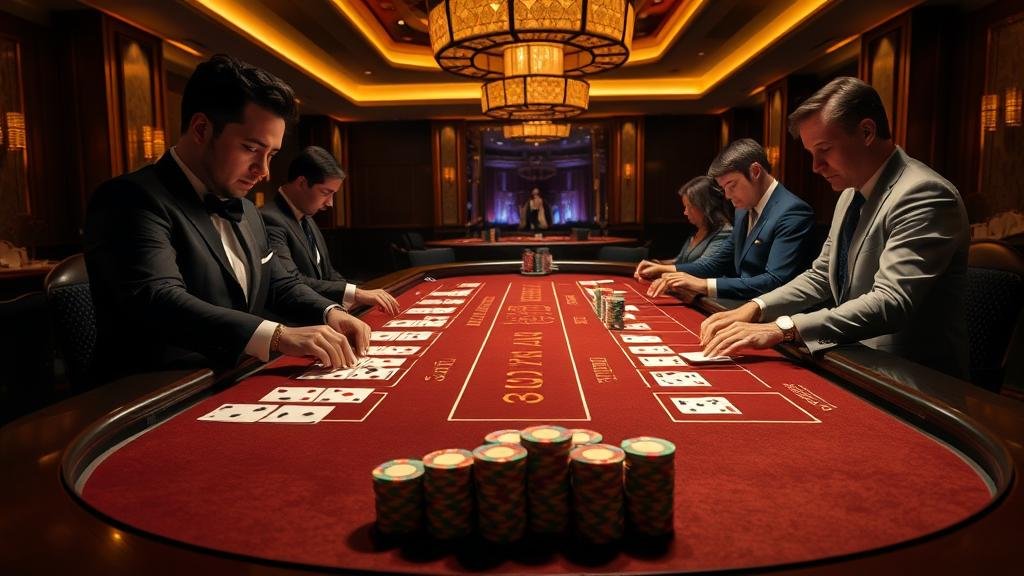 ตัวอย่างเค้าไพ่ปิงปองบาคาร่า