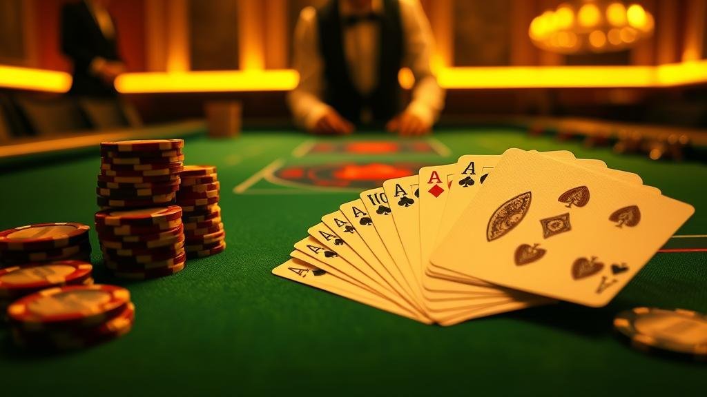 การวางชิปเดิมพันบาคาร่า