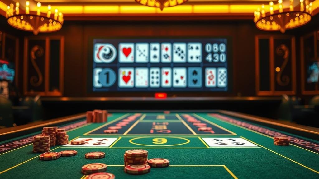 อินเทอร์เฟซบาคาร่าสดจาก AE และ Pragmatic Play