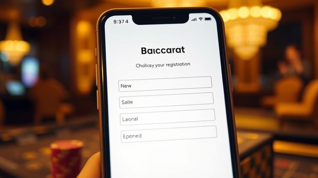 การเล่นบาคาร่าตอนกลางคืนบนมือถือ