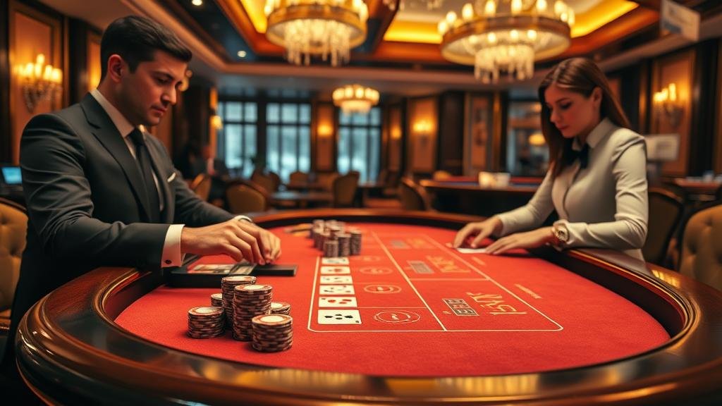 ตารางแสดงเค้าไพ่บาคาร่า