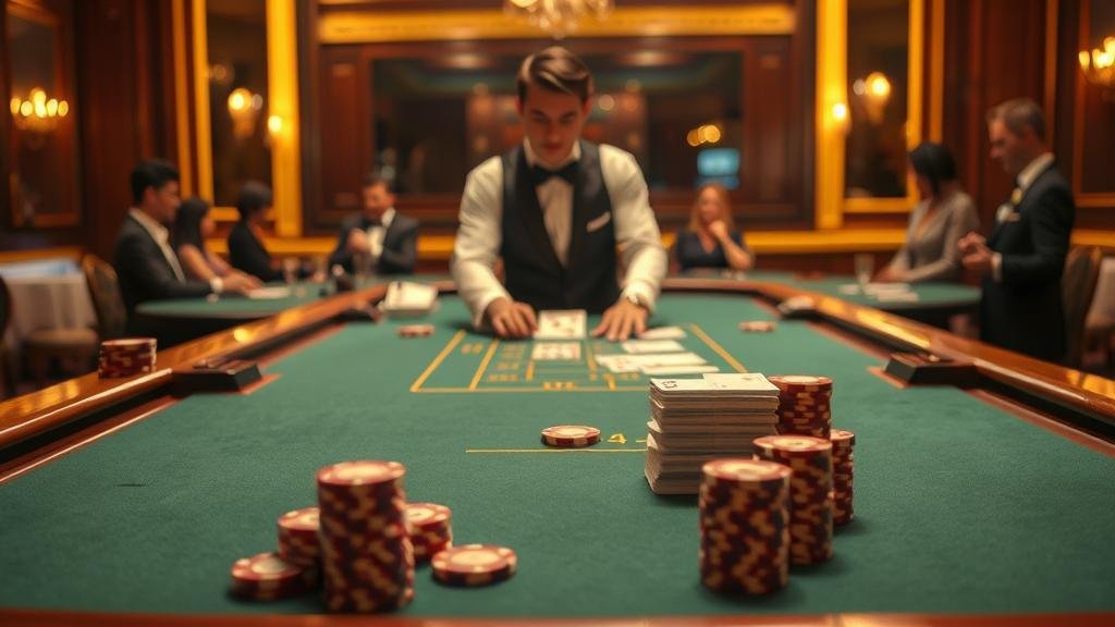 หน้าจอเกมบาคาร่าสดจากค่าย SA Gaming