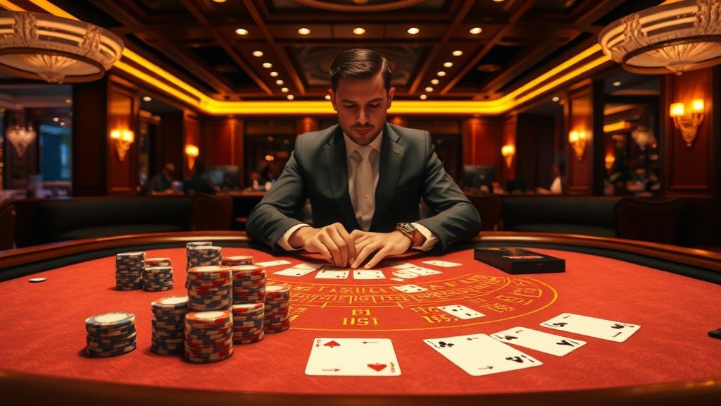 สถิติการออกไพ่บาคาร่าบนโต๊ะ