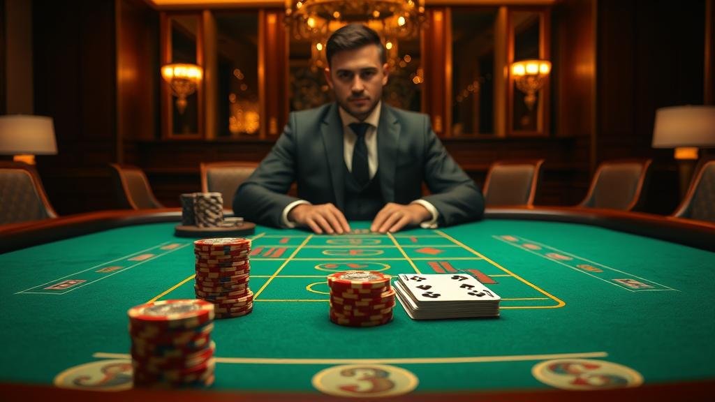 กราฟแสดงการจัดการเงินทุนและผลกำไรในบาคาร่า