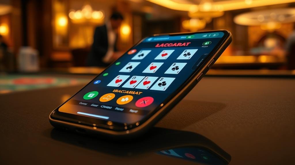 การบริหารงบประมาณในการเล่นบาคาร่าบนมือถือ