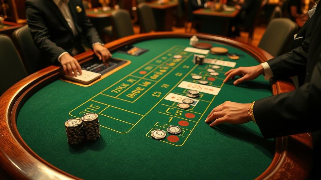 ตัวอย่างเค้าไพ่บาคาร่า: มังกรและปิงปอง