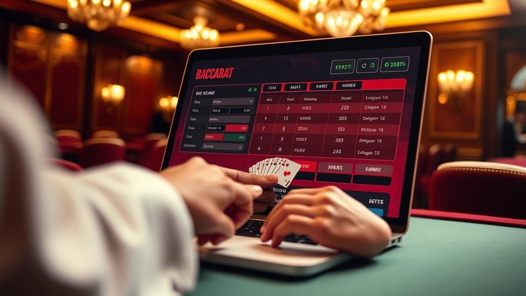 การจัดการงบประมาณและเล่นบาคาร่าบนอุปกรณ์ Apple