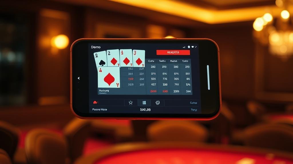 ตารางสถิติและเค้าไพ่บาคาร่า