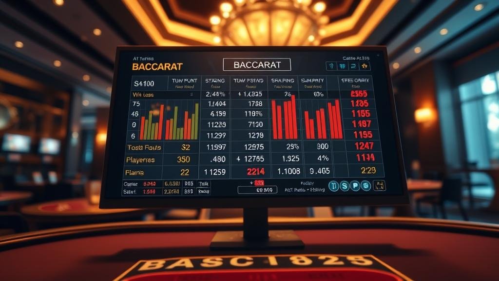 ภาพแสดงกลยุทธ์การเดินเงินบาคาร่า