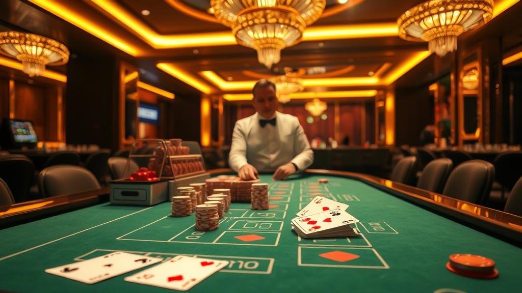 โต๊ะบาคาร่าสดจาก Evolution Gaming