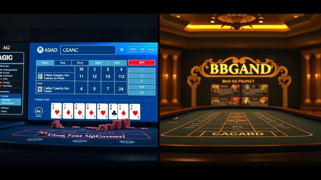 ตัวอย่างเค้าไพ่บาคาร่ารูปแบบต่างๆ