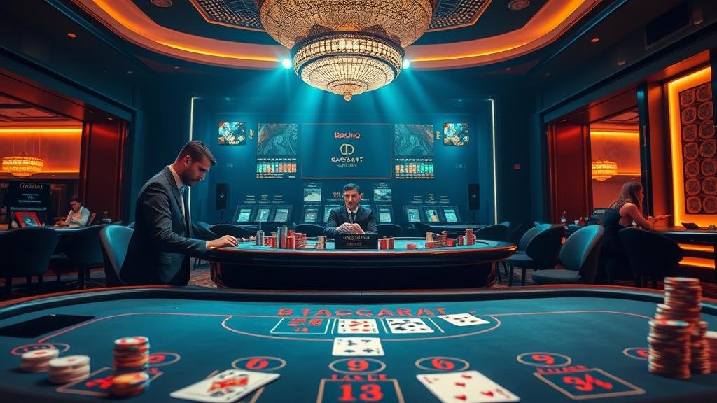 อินเทอร์เฟซเกมบาคาร่า Pragmatic Play Live